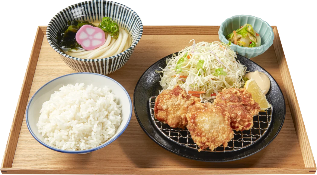 手仕込み唐揚げ定食